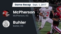 Recap: McPherson  vs. Buhler  2017