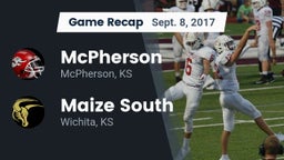 Recap: McPherson  vs. Maize South  2017