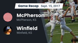 Recap: McPherson  vs. Winfield  2017