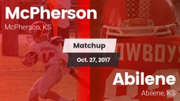 Matchup: McPherson vs. Abilene  2017