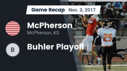 Recap: McPherson  vs. Buhler Playoff 2017