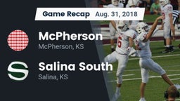 Recap: McPherson  vs. Salina South  2018