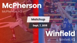 Matchup: McPherson vs. Winfield  2018