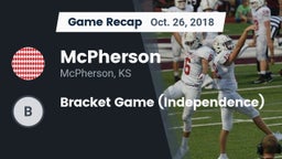 Recap: McPherson  vs. Bracket Game (Independence) 2018