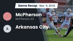 Recap: McPherson  vs. Arkansas City 2018