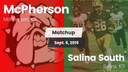 Matchup: McPherson vs. Salina South  2019