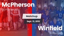 Matchup: McPherson vs. Winfield  2019