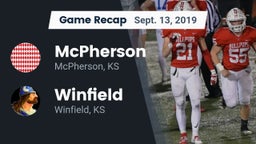 Recap: McPherson  vs. Winfield  2019