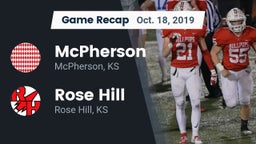 Recap: McPherson  vs. Rose Hill  2019