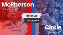 Matchup: McPherson vs. Circle  2019