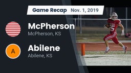 Recap: McPherson  vs. Abilene  2019