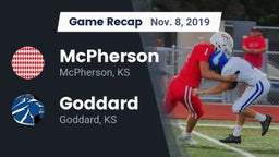 Recap: McPherson  vs. Goddard  2019