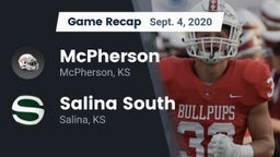 Recap: McPherson  vs. Salina South  2020