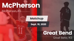 Matchup: McPherson vs. Great Bend  2020