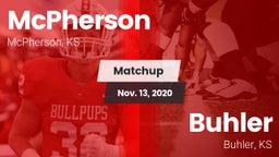 Matchup: McPherson vs. Buhler  2020