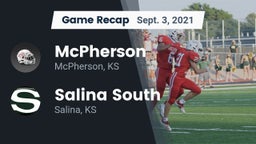 Recap: McPherson  vs. Salina South  2021