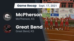 Recap: McPherson  vs. Great Bend  2021