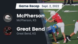 Recap: McPherson  vs. Great Bend  2022
