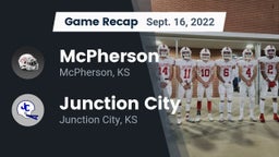 Recap: McPherson  vs. Junction City  2022
