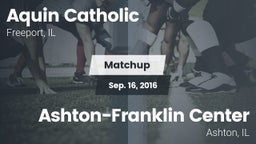 Matchup: Aquin Catholic High vs. Ashton-Franklin Center  2016