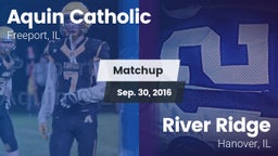 Matchup: Aquin Catholic High vs. River Ridge  2016