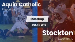 Matchup: Aquin Catholic High vs. Stockton  2016