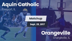 Matchup: Aquin Catholic High vs. Orangeville  2017