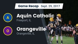 Recap: Aquin Catholic  vs. Orangeville  2017