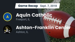 Recap: Aquin Catholic  vs. Ashton-Franklin Center  2018