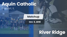 Matchup: Aquin Catholic High vs. River Ridge 2018