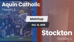 Matchup: Aquin Catholic High vs. Stockton  2018