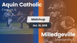 Matchup: Aquin Catholic High vs. Milledgeville  2018