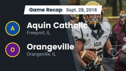 Recap: Aquin Catholic  vs. Orangeville  2018