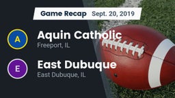 Recap: Aquin Catholic  vs. East Dubuque  2019