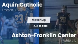 Matchup: Aquin Catholic High vs. Ashton-Franklin Center  2019
