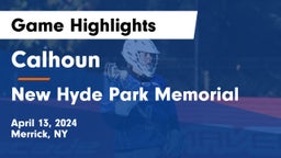 Calhoun  vs New Hyde Park Memorial  Game Highlights - April 13, 2024