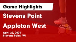 Stevens Point  vs Appleton West  Game Highlights - April 22, 2024