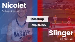 Matchup: Nicolet  vs. Slinger  2017