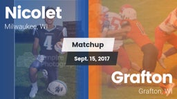 Matchup: Nicolet  vs. Grafton  2017