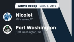 Recap: Nicolet  vs. Port Washington  2019