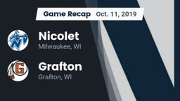 Recap: Nicolet  vs. Grafton  2019