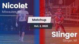 Matchup: Nicolet  vs. Slinger  2020
