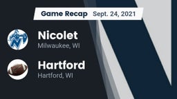 Recap: Nicolet  vs. Hartford  2021