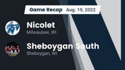 Recap: Nicolet  vs. Sheboygan South  2022