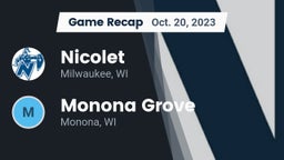 Recap: Nicolet  vs. Monona Grove  2023