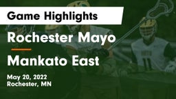 Rochester Mayo  vs Mankato East  Game Highlights - May 20, 2022