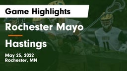 Rochester Mayo  vs Hastings  Game Highlights - May 25, 2022