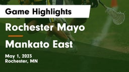 Rochester Mayo  vs Mankato East  Game Highlights - May 1, 2023