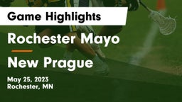 Rochester Mayo  vs New Prague  Game Highlights - May 25, 2023
