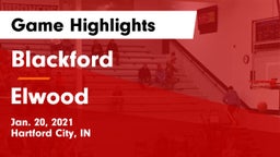 Blackford  vs Elwood  Game Highlights - Jan. 20, 2021